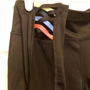 FILA Girls crop leggings with ankle details